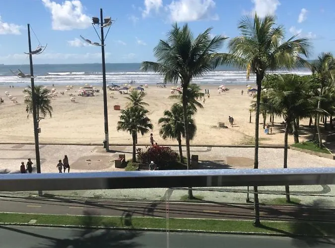 Apartamento Encantador Pe Na Areia, Varandas Mar Praia Grande 