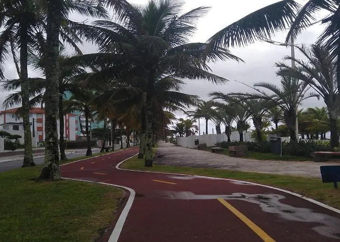 Apartamento Encantador Pe Na Areia, Varandas Mar Praia Grande 
