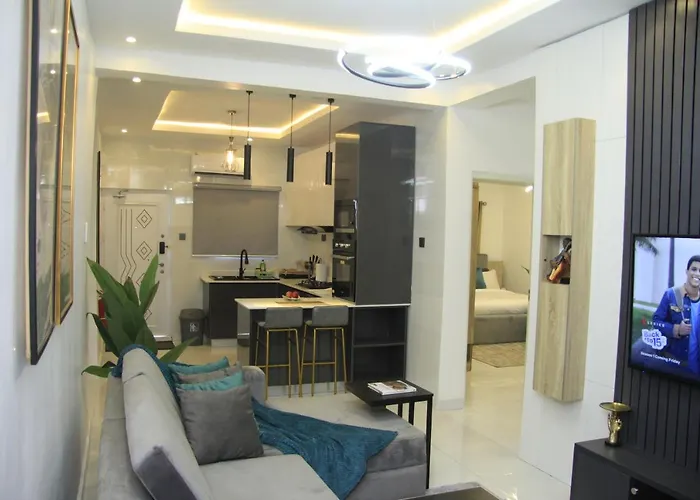 Cosy 2-Bedroom Apartment With Superfast Wifi And 24X7 Security And Electricity Lekki