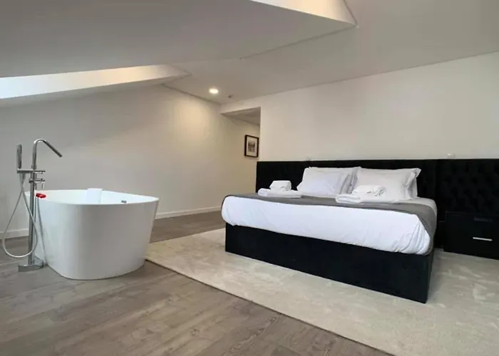 Palhotas Guest House - Suite Premium Bom Jesus Braga