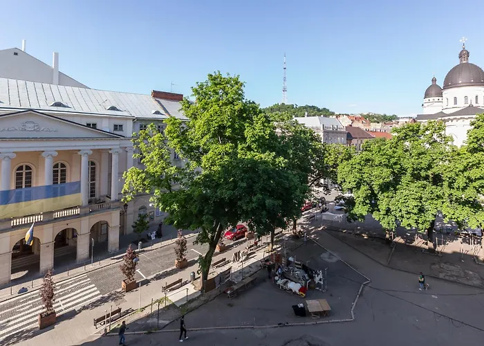 Квартира Віп В Центрі На Вулиці Проспект Свободи 22 Біля Оперного Театру Біля Вернісажу Lemberg