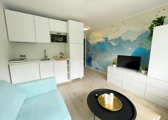 Batorego 18 - Blue - 450M Stacja Metra Pola Mokotowskie, 800M Biblioteka Narodowa, 20M Piekny Park Pola Mokotowskie, 800M Do Sgh - Wifi - Smart Tv - Good Apartments Warschau