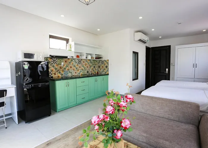 Ferienwohnung Pool Seaview - 4A - -Blue Sea- Balcony- Bathtub Đà Nẵng
