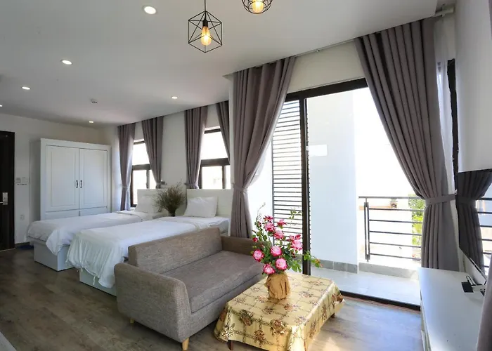 Ferienwohnung Pool Seaview - 4A - -Blue Sea- Balcony- Bathtub Đà Nẵng