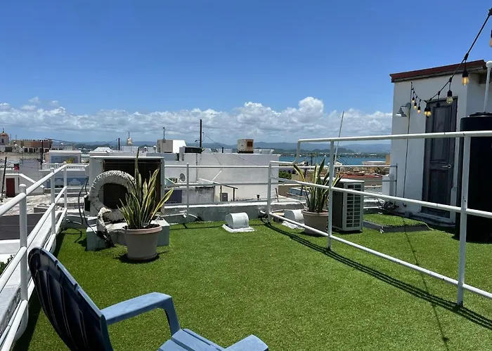 Bi-Level Rooftop Terrace Ac Wifi 51 Calle Cristo San Juan