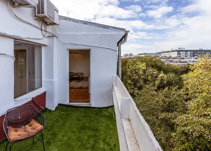 Spacious Loft With One Bedroom And A Big Terrace Belgrad