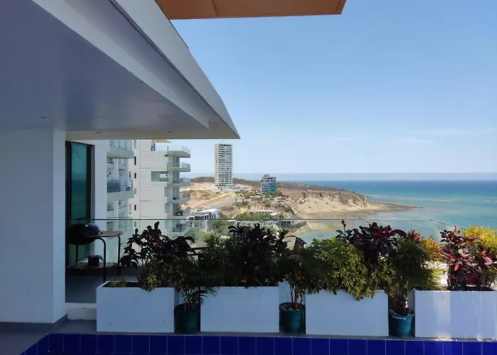 Departamento Suite Frente Al Mar Poseidon Manta
