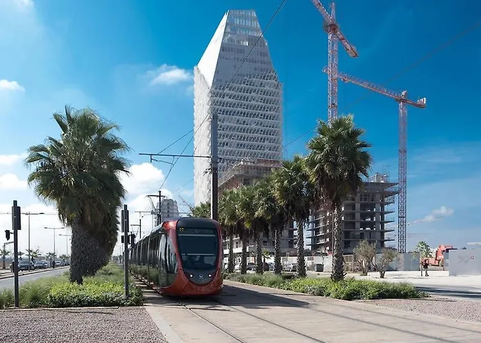 A 2 Minutes De Casa Finance City, Appartement Avec 2 Chambres Casablanca