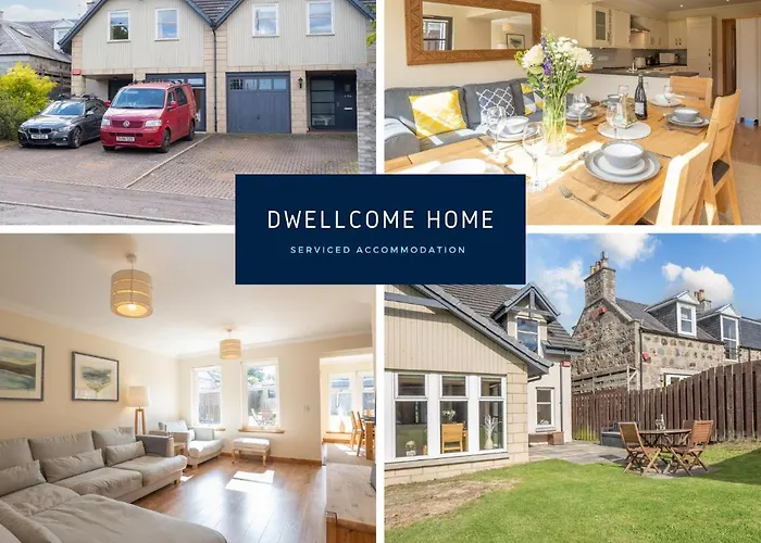 Free Driveway Parking For 2-3 Vehicles, Outside Lez Zone, 637 Mbps Wifi, Ideal For Long Term Contractor, Etc Stays, Regular Housekeeping Option - Dwellcome Home Ltd 5 Double Bedroom 3 Bathroom House - See Our Site For Assurance Aberdeen