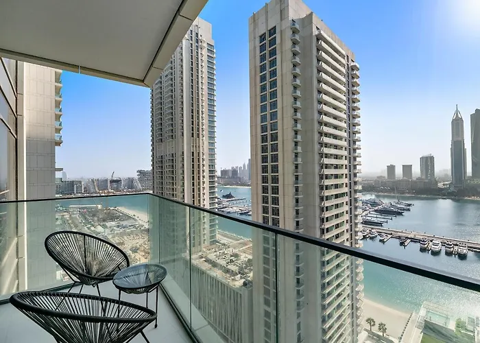 Free Beach Access! Beautiful Palm Jumeirah&Dubai Eye