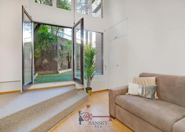 Ferienwohnung DUPLEX LOFT IN LUGANO CENTER with Garden, Wi-Fi -By EasyLife Swiss