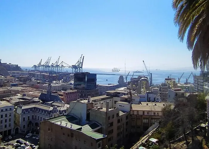 Ferienwohnung Gran Departamento En Cerro Alegre Con Unica Vista Al Puerto Valparaíso