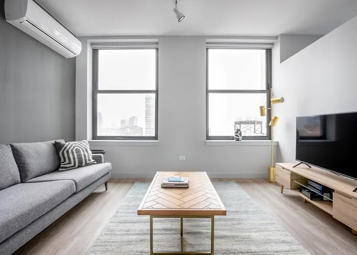 Ferienwohnung Loop 1Br W Deck Gym Wd Nr W Loop The L Chi-220 Chicago