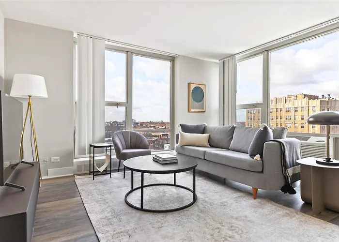 Ferienwohnung Edgewater 1Br W Gym Deck Lounge 5 Blocks To L Chi-652 Chicago