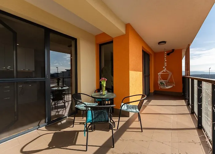 New Spacious Apartment With City View Košice