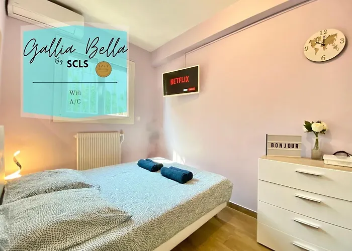 Gallia Bella Scls - Climatisation, Wifi Cannes