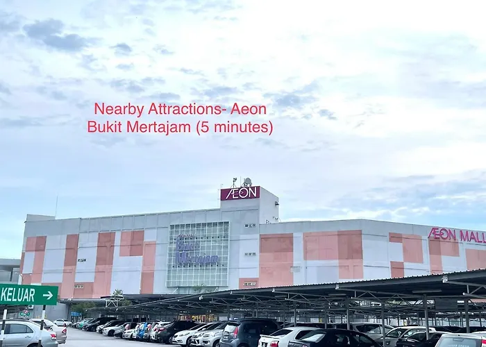 Cozy24#4Pax#Wifi&Netflix#Nearaeonalma#Heritage Bukit Mertajam