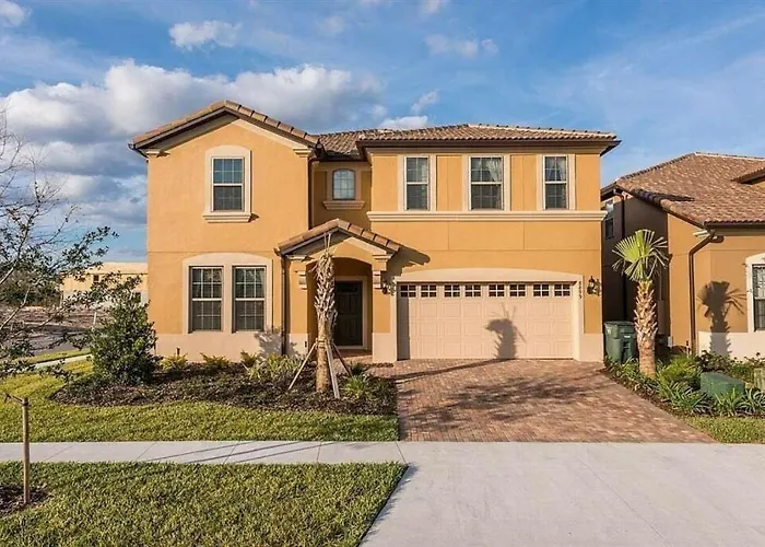 8899 - Super Star Mansion W Pool Spa Close To Disney Kissimmee
