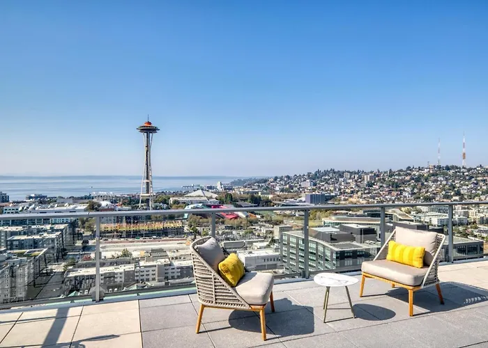 South Lake Union 1Br W Wd Roof Nr Lake Union Sea-488 Seattle