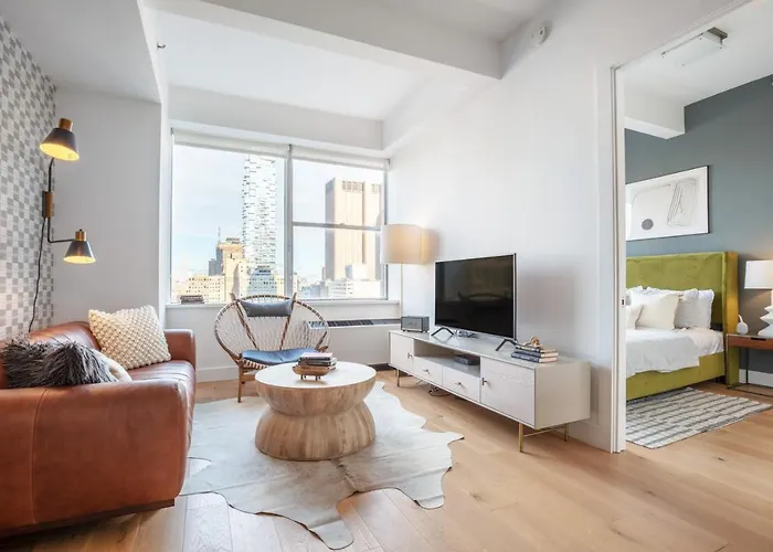 Ferienwohnung Tribeca 1Br W Gym Doorman Garage Parking Nyc-348 New York