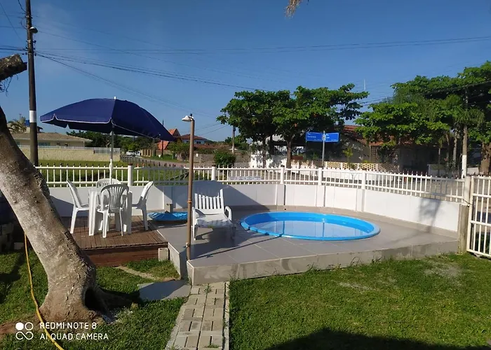 Casa De Praia Com Piscina Para 05 Pessoas Sao Francisco do Sul