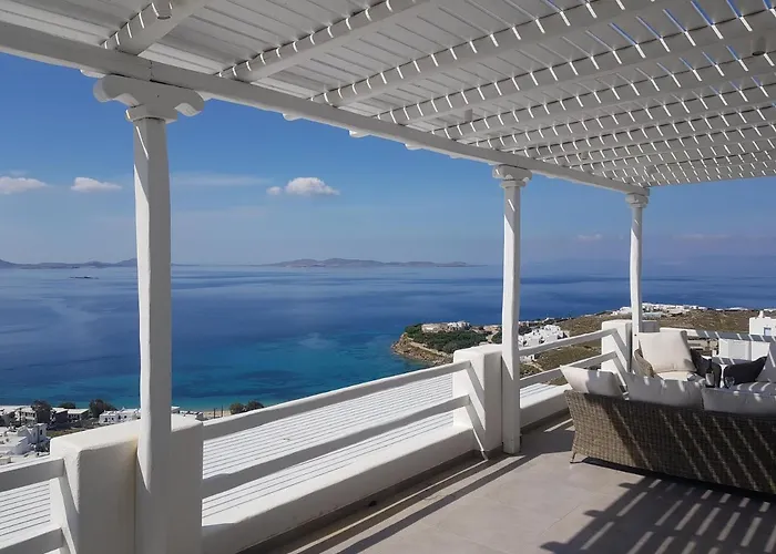 Ferienwohnung Panoramic View Mykonos Agios Stefanos 