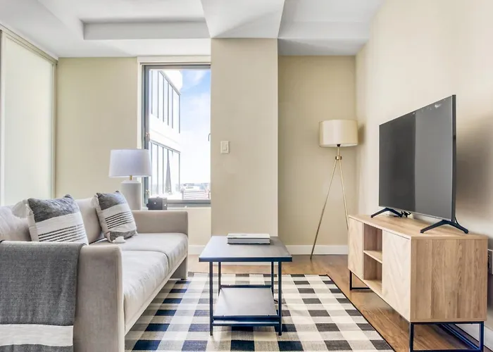 Ferienwohnung Theatre District 1Br W Gym Wd Nr Boylston T Bos-627 Boston