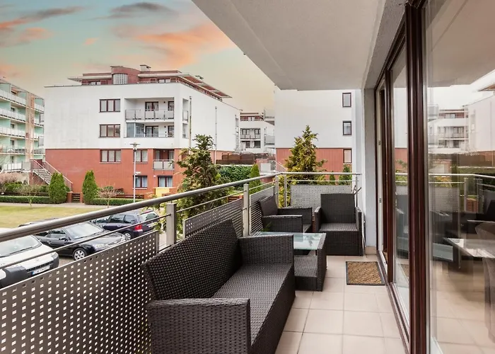 Przestrzenny Apartament 56M2 Z Tarasem - 2Homerent Kolberg