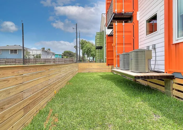 Villa Modern By The Sea Orange Es1430 Port Aransas