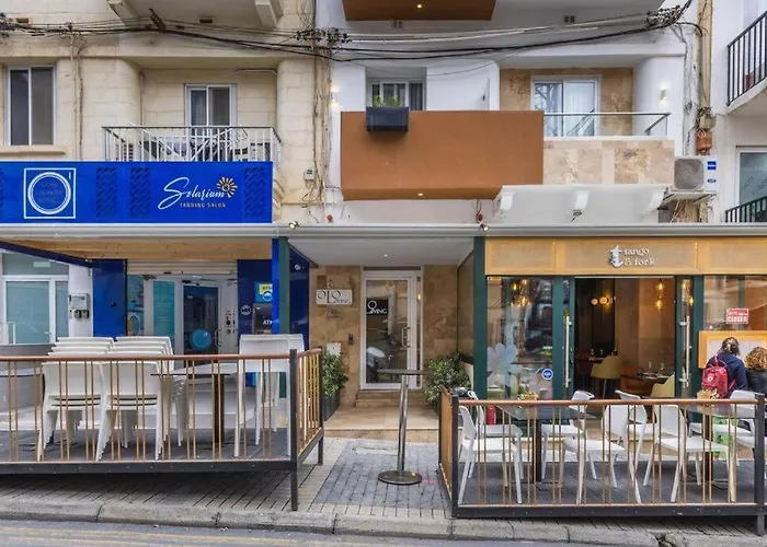 Cozy Studio In The Heart Of Paceville - Olo Living By Sf Homes San Ġiljan