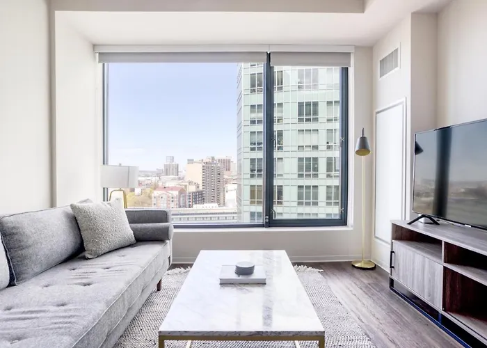 Ferienwohnung Theatre District 1Br W Gym Wd Nr Boylston T Bos-628 Boston