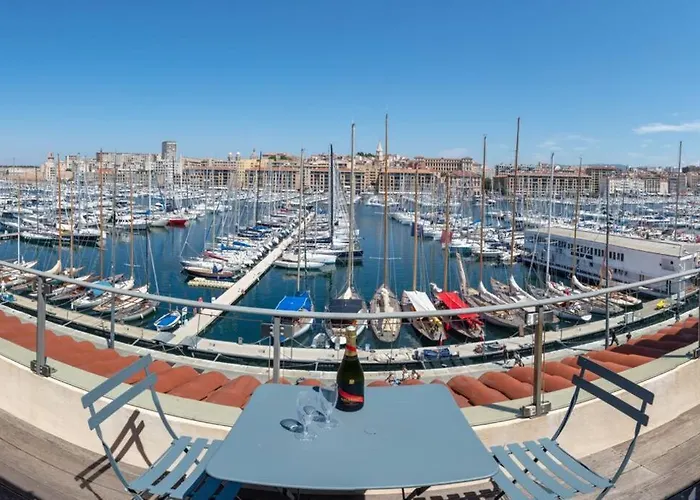 Ferienwohnung Sublime Pepite Vieux Port 2P Vue Imprenable Marseilles