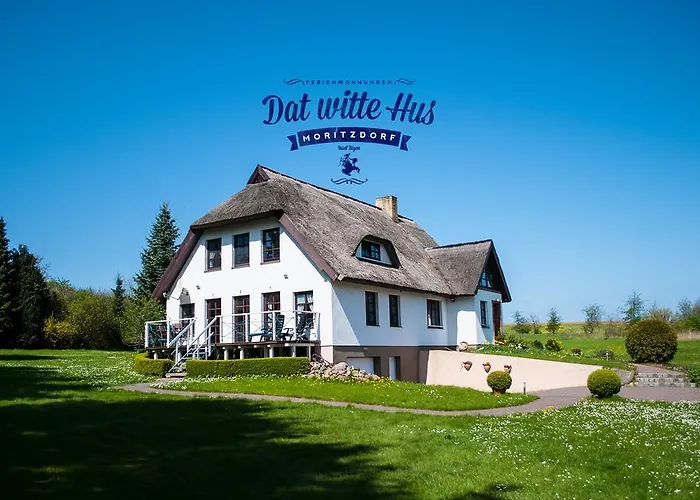Dat Witte Hus Moritzdorf Rügen Ferienwohnungen - ruhige Lage Sellin 