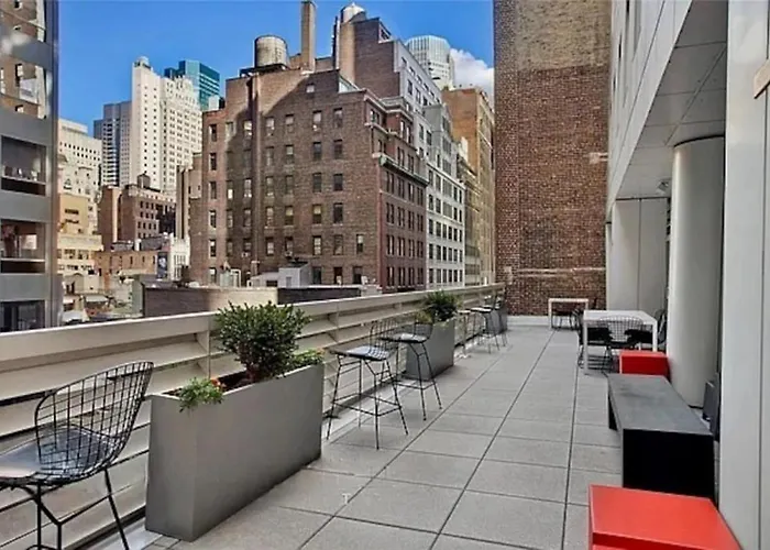 Ferienwohnung Beautiful 2Bd With A Gym Near Times Square New York