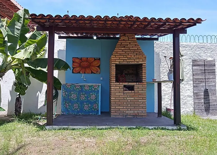 Casa Aconchegante Estilo Rustico Na Praia Barra de São Miguel
