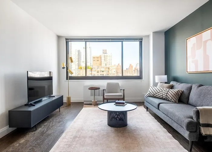 Ferienwohnung Ues 1Br W Gym Doorman Balcony Stunning Roof Nyc-503 New York