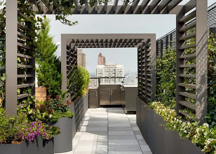 Ferienwohnung Ues 1Br W Gym Doorman Balcony Stunning Roof Nyc-503 New York