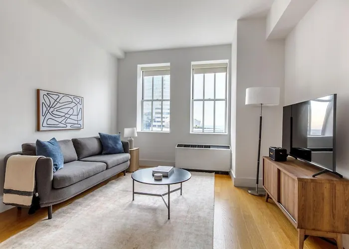 Ferienwohnung Fidi 1Br W Fitness Center Nr Freedom Tower Nyc-1340 New York