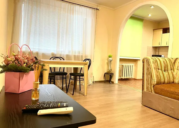 Ferienwohnung Яворницького 79 2 Кв Тепло Dnipro