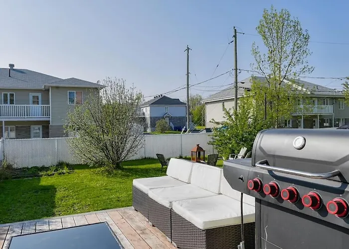 Villa Luxueuse Avec Vue Sur Le Fleuve Villa Grandecasa Trois-Rivières