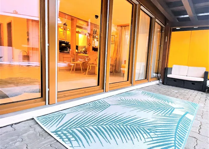 Lovely Family Apartment With Patio &Fireplace &Parking Laax