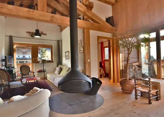 Superbe Duplex 8 Pers, Terrasse, Casiers Ski, Parking, Proche Des Pistes Et Centre, Les Gets - Fr-1-685-27