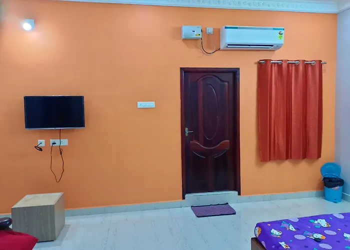 Vj Villa Home Stay Double Cot Room Puducherry