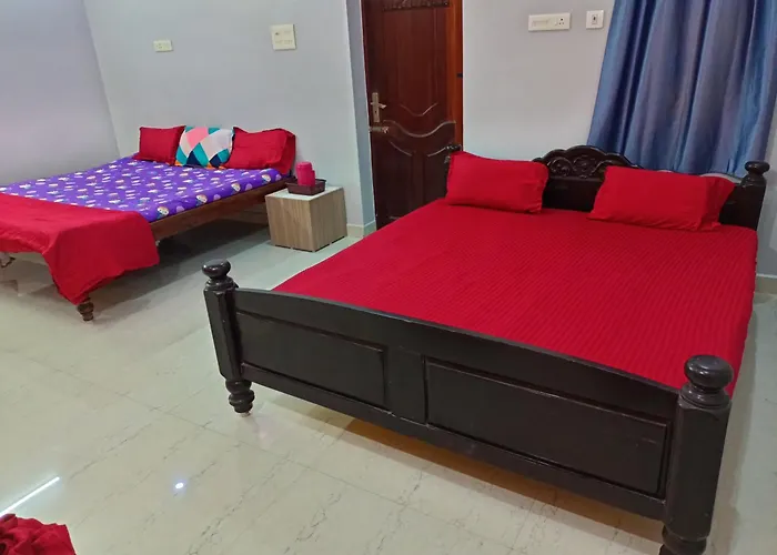 Vj Villa Home Stay Double Cot Room Puducherry