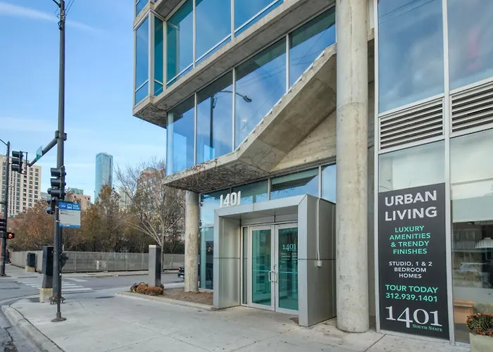 Ferienwohnung South Loop 2Br W Gym Roof Nr Grant Park Chi-770 Chicago
