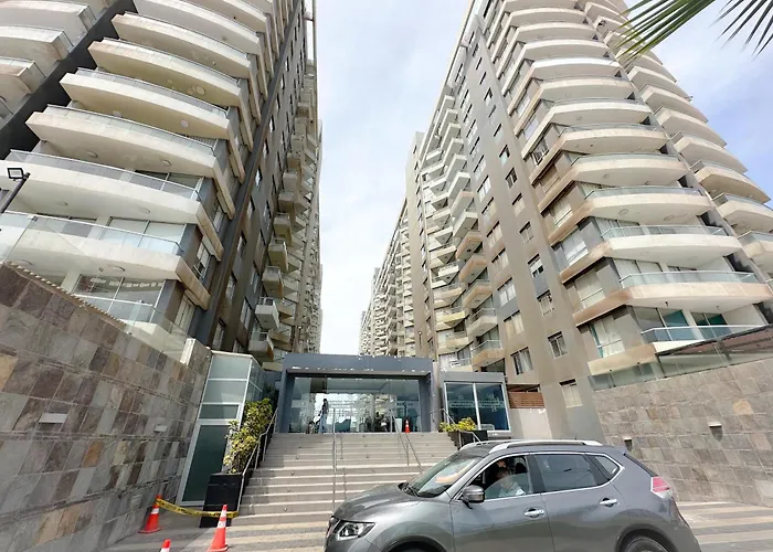 Ferienwohnung Departamento Con Vista Al Mar Y Piscina - Pool One Lima