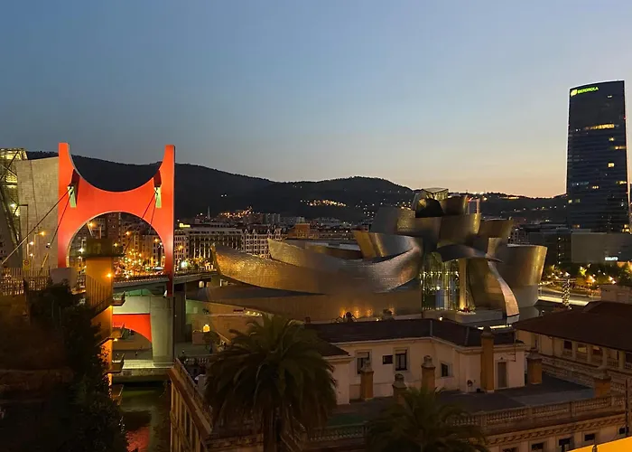 110 M2 Central Apartment In Abando Close To Guggenheim With Parking Bilbao