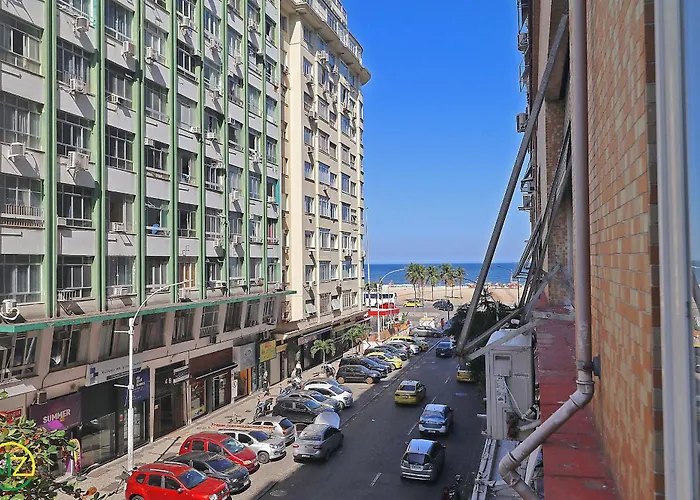 Studio Com Vista Lateral Para O Mar Em Copacabana Rio de Janeiro