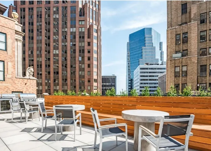 Ferienwohnung Fidi 1Br W Lounge Gym Nr Freedom Tower Nyc-1138 New York