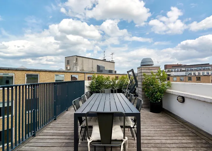 Ferienwohnung Luxury Penthouse - Private Balcony - Heart Of Kopenhagen